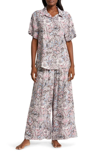 Shop Papinelle Sienna Pajamas In Rose Dust
