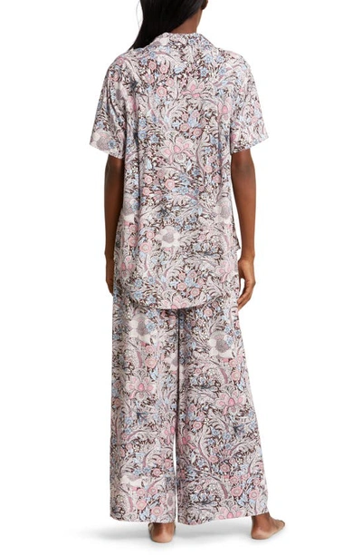 Shop Papinelle Sienna Pajamas In Rose Dust
