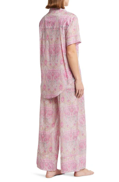 Shop Papinelle Nahla Cotton Voile Pajamas In Cashmere Rose