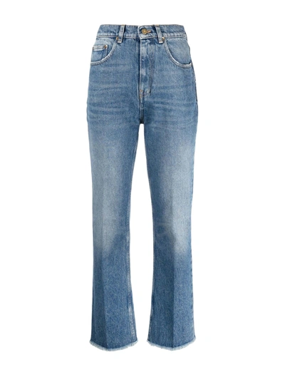 Shop Golden Goose Blue Denim Jeans