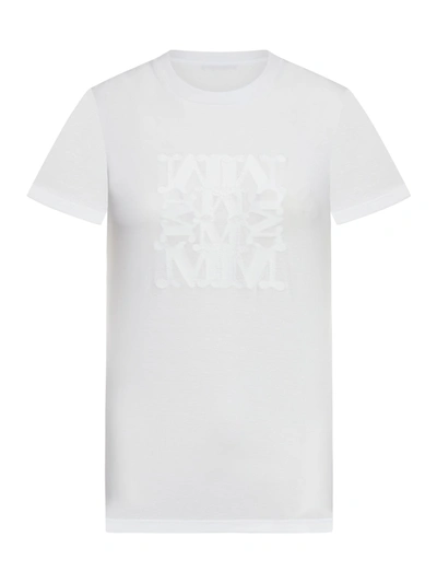 Shop Max Mara Taverna T-shirt In White