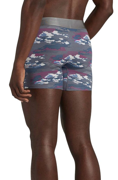 Shop Tommy John 4-inch Cool Cotton Boxer Briefs In Quiet Shade Dot Camo