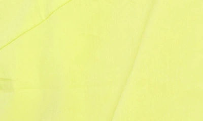 Buxom Couture Bubble Hem Cotton Blend Poplin Dress In Apple Green
