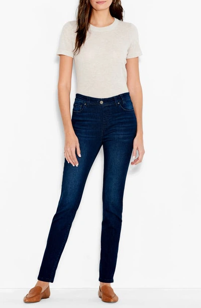 Nic + Zoe Ankle Slim Fit Jeans In Twilight