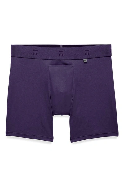 Shop Tommy John Air 6-inch Boxer Briefs In Purple Velvet