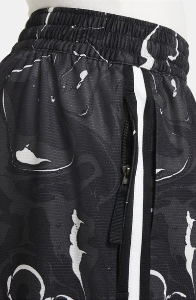 Shop Nike Kids' Dna Athletic Shorts In Black/ Black/ White