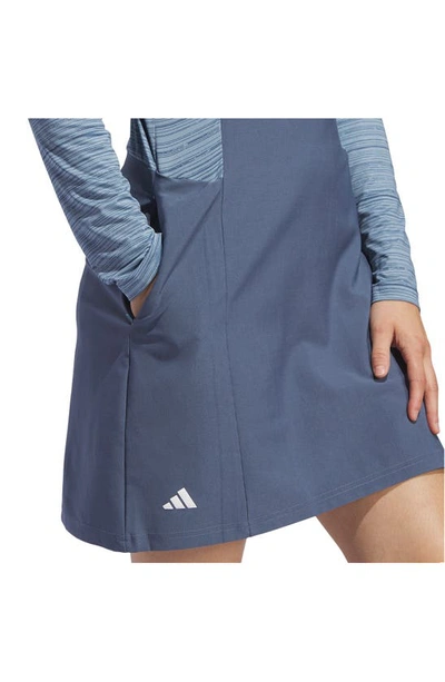 Shop Adidas Golf Ultimate365 Long Sleeve Golf Dress & Shorts In Preloved Ink