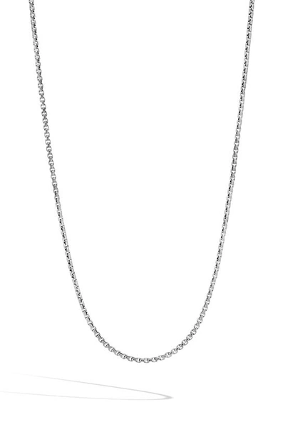 Shop John Hardy Classic Chain Necklace In Black