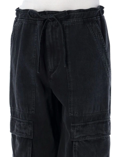 Shop Isabel Marant Étoile Ivy Cargo Pants In Black
