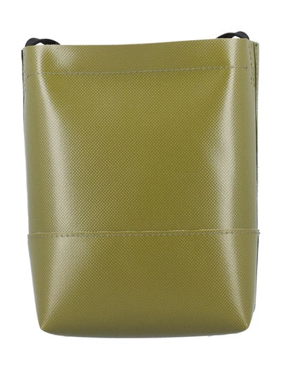 Shop Marni Crossbody Bag In Military Green