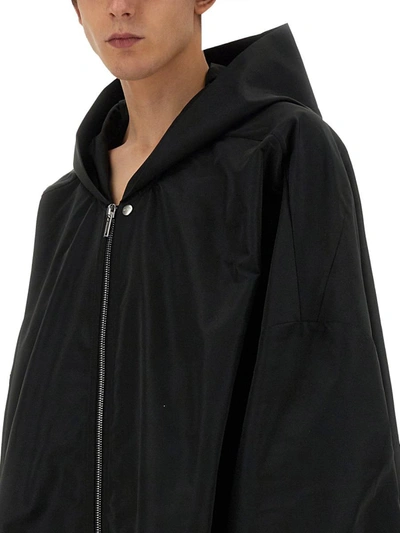 Shop Rick Owens "jumbo Peter" Coat In Black