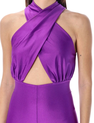 Shop The Andamane Hola Jumpsuit In Purple