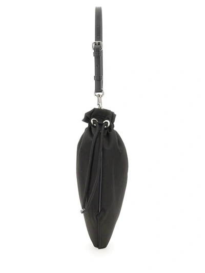 Shop Vivienne Westwood Re-nylon Drawstring Clutch Set In Black