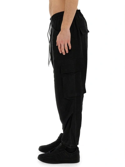 Shop Y-3 Adidas Jogging Pants With Pockets In Black