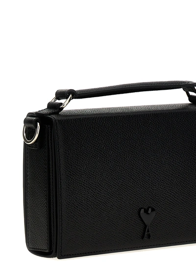 Shop Ami Alexandre Mattiussi Adc Lunch Box Hand Bags Black