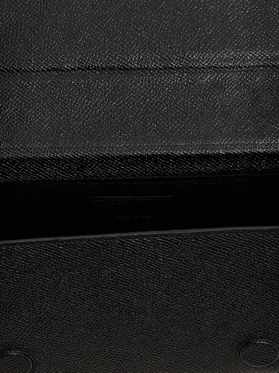 Shop Ami Alexandre Mattiussi Adc Lunch Box Hand Bags Black
