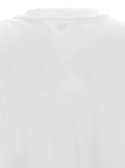 Shop Ami Alexandre Mattiussi Ami De Coeur T-shirt White