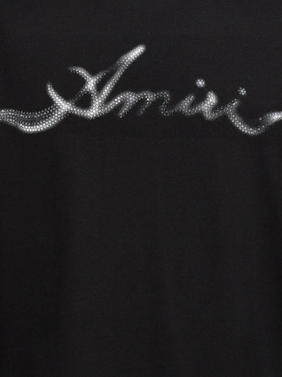 Shop Amiri Smoke T-shirt Black