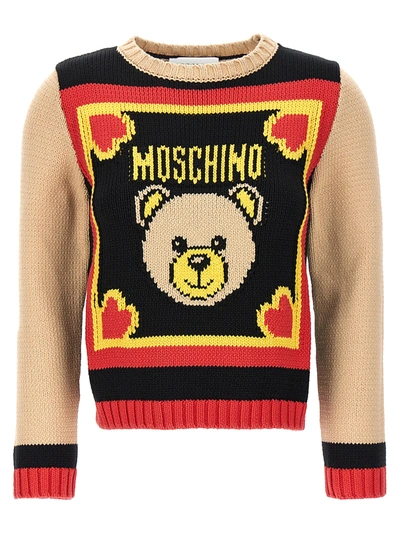 Shop Moschino Archive Scarves Sweater, Cardigans Multicolor