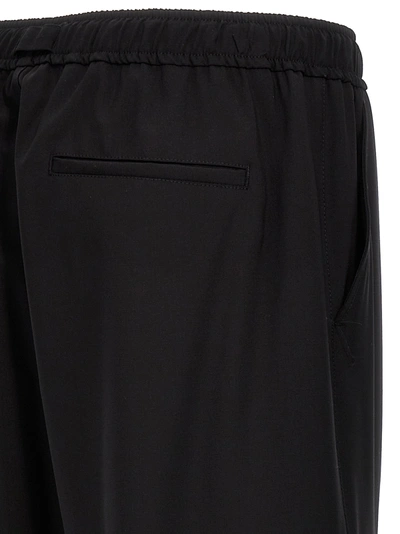 Shop Msgm Cargo Pants Black