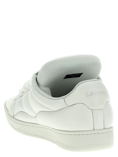 Shop Lanvin Curb Xl Sneakers White