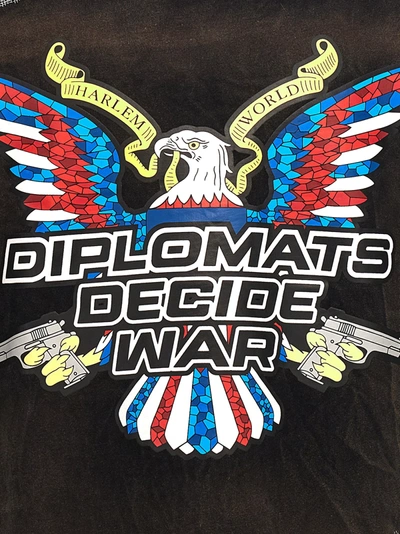 Shop Who Decides War Diplomats Decide War T-shirt Black