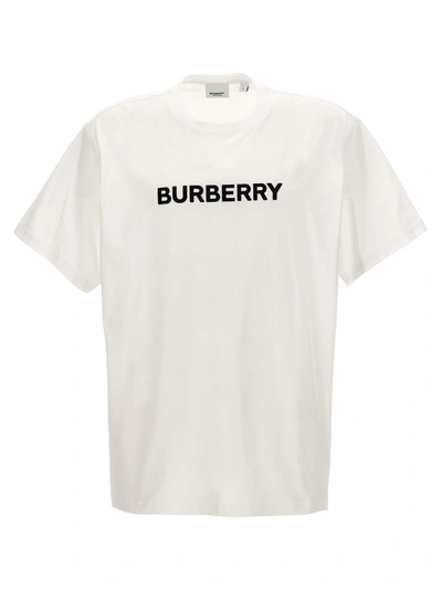 Shop Burberry Harriston T-shirt White