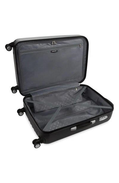 Shop Swissgear 27" Pilot Spinner Suitcase In Black