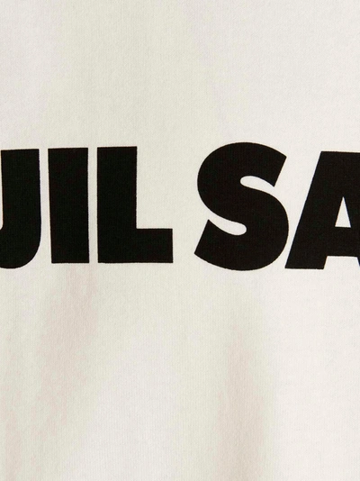 Shop Jil Sander Logo Print T-shirt