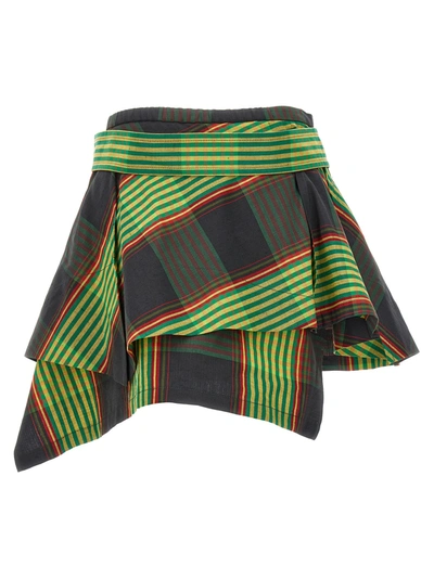 Shop Vivienne Westwood Meghan Kilt Skirts Multicolor