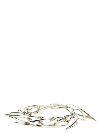 Shop Mugler Metal Necklace Jewelry Silver
