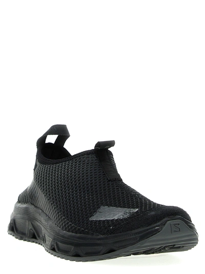 Shop Salomon Rx Moc 3.0 Suede Sneakers Black