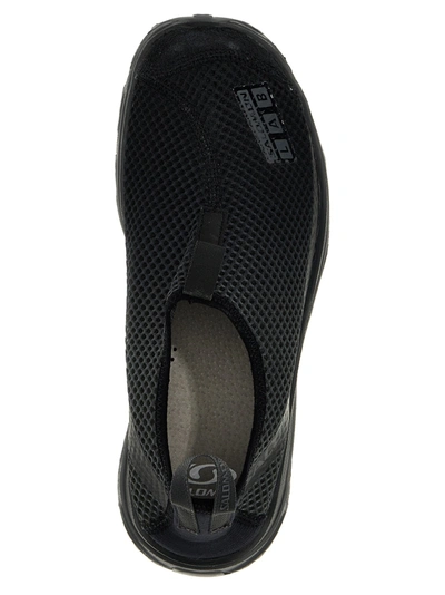 Shop Salomon Rx Moc 3.0 Suede Sneakers Black