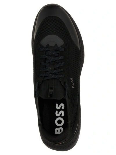 Shop Hugo Boss Ttnm Evo Sneakers Black