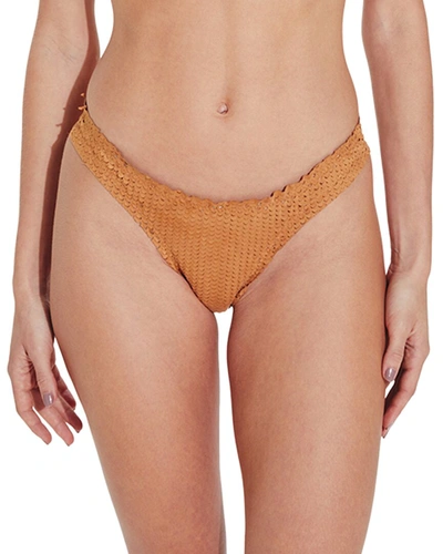 Shop Vix Scales Basic Cheeky Bottom In Brown