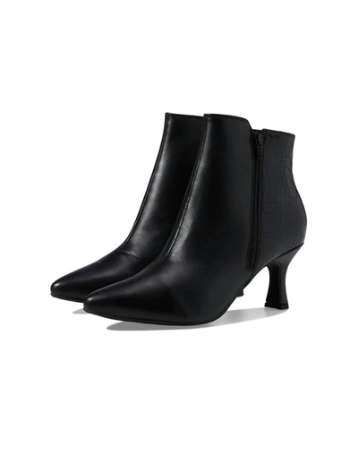 Shop Clarks Kataleyna Glow Heels In Black Leather