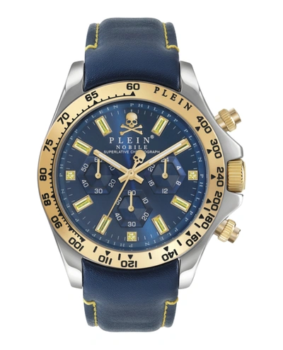 Shop Philipp Plein Nobile Chronograph Watch In Gold