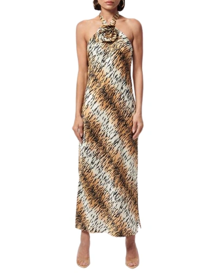 Shop Cami Nyc Lenzy Dress In Tiger In Brown