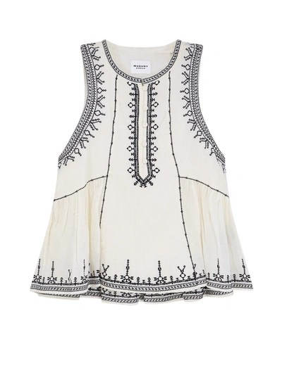 Shop Isabel Marant Étoile Pago In White