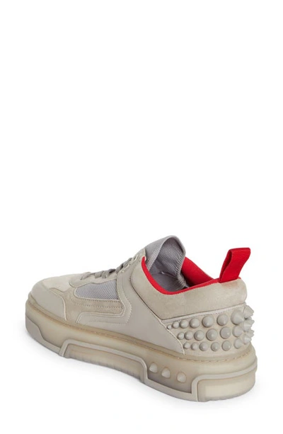 Shop Christian Louboutin Astroloubi Flat Low Top Sneaker In Goose