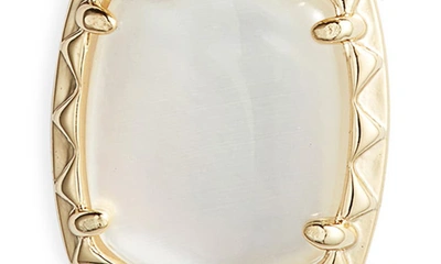 Shop Kendra Scott Daphne Toggle Necklace In Gold/ Ivory Mother Of Pearl