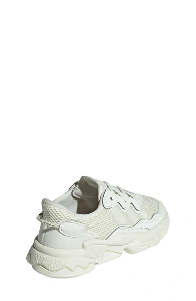 Shop Adidas Originals Ozweego Sneaker In Ivory/ Ivory/ Ivory