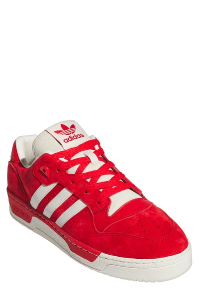 Shop Adidas Originals Rivalry 86 Low Basketball Sneaker In Scarlet/ Ivory/ Scarlet