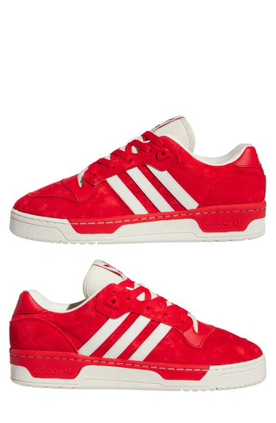 Shop Adidas Originals Rivalry 86 Low Basketball Sneaker In Scarlet/ Ivory/ Scarlet