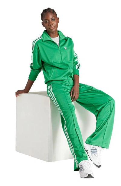 Shop Adidas Originals Firebird Recycled Polyester Track Jacket In Green