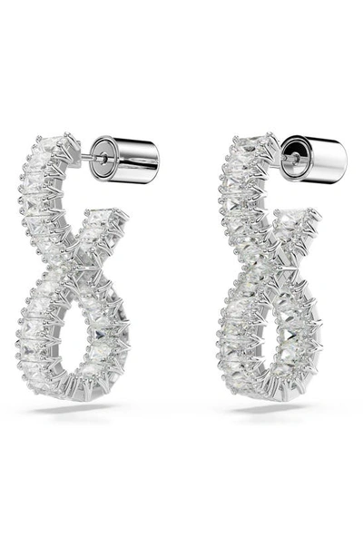 Swarovski Women's Idyllia Goldtone & Crystal Shell Stud Earrings In Silver
