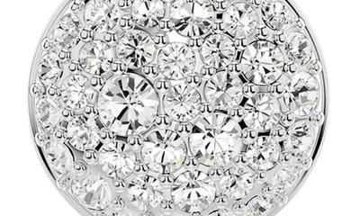 Shop Swarovski Meteora Pavé Crystal Pendant Necklace In Silver