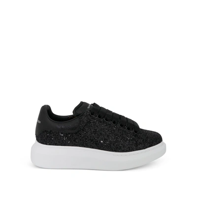 Alexander Mcqueen Oversized Embellished Leather Sneakers