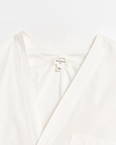 Shop Billy Reid Cardigan Shirt In White