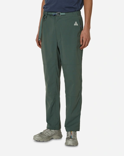 Shop Nike Acg Uv Hiking Pants Green / Bicoastal In Multicolor